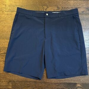 Callaway Men's Dark Blue Flat Front Shorts